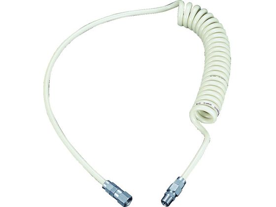 TRUSCO ウレタンコイルホース 2.4m ネオグレー UCH-3NG TRUSCO ウレタンコイルホース 2.4m ネオグレー UCH-3NG