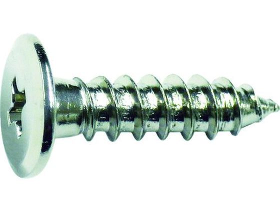 TRUSCO 超低頭タッピングねじ ニッケルメッキ M3×10 30本入 TFTN-0310 TRUSCO 超低頭タッピングねじ ニッケルメッキ M3×10 30本入 TFTN-0310