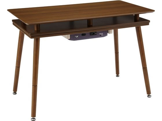 ユアサプライムス シェルフ付きこたつ スペース90G(BR) ユアサプライムス シェルフ付きこたつ スペース90G(BR)