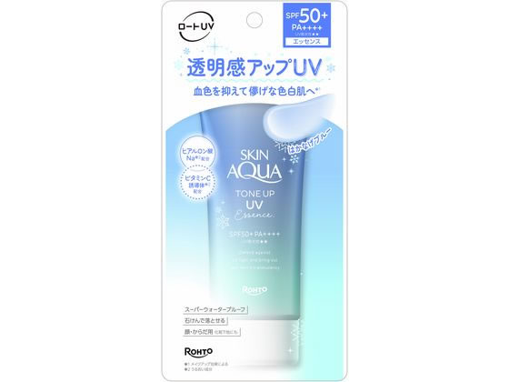 ロート製薬 スキンアクア トーンアップ UVエッセンス ブルー 80g ロート製薬 スキンアクア トーンアップ UVエッセンス ブルー 80g