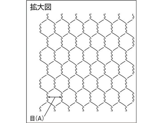 TRUSCO(トラスコ中山):ビニール亀甲金網 線径Φ1.2X目16X20m巻 BK-1816-20 オレンジブック 5122732 TRUSCO ビニール亀甲金網 線径Φ1.2X目16X20m巻 BK-1816-20 1巻