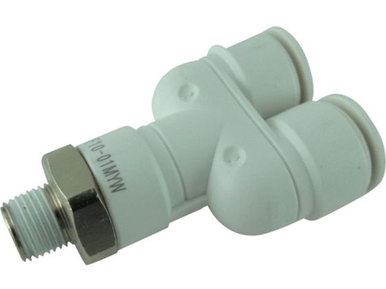 チヨダ ファイブメイルブランチワイ W(白)10mm・R1/8 F10-01MYW チヨダ ファイブメイルブランチワイ W(白)10mm・R1/8 F10-01MYW