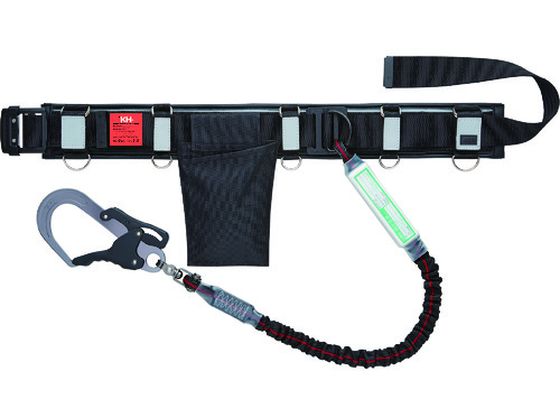 KH 補助帯付き 胴ベルト型安全帯 BSAKMJDWK