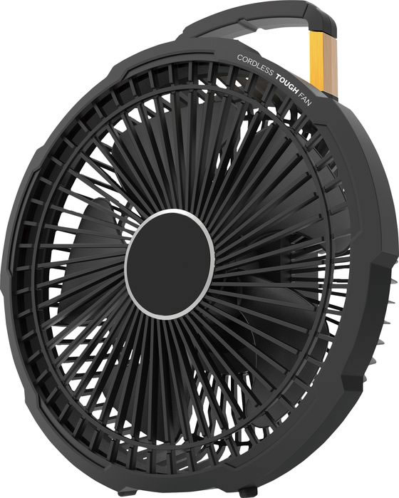 TOUGH FAN コードレス扇風機 ブラック TOUGH FAN CORDLESS コードレスタフファン 卓上扇風機 風量調節3
