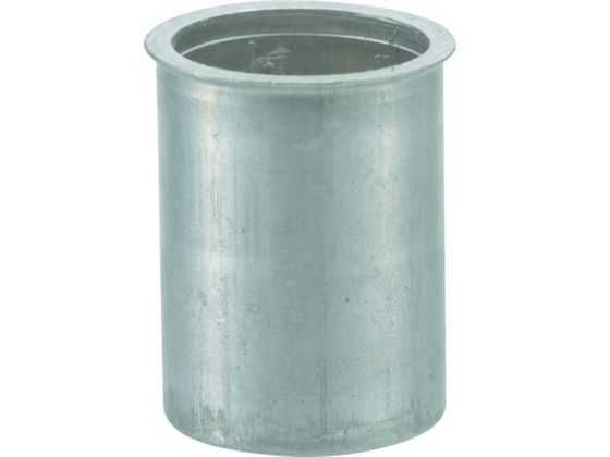 ●型番：TBNF-4M25A-C●入数：1000個●かしめ板厚（mm）：1．5〜2．5 ●下穴径（mm）：6．1 ●適用ねじ：M4×0．70 ●ナット外径（mm）：6 ●全長（mm）：11 ●フランジ