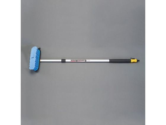 エスコ 通水型ブラシ(伸縮柄・中) 900-1500mm EA928BM-422 エスコ 通水型ブラシ(伸縮柄・中) 900-1500mm EA928BM-422