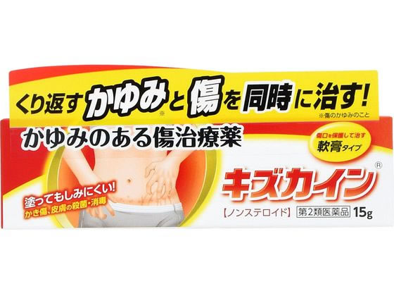 丹平製薬 キズカイン 15g【第2類医薬品】