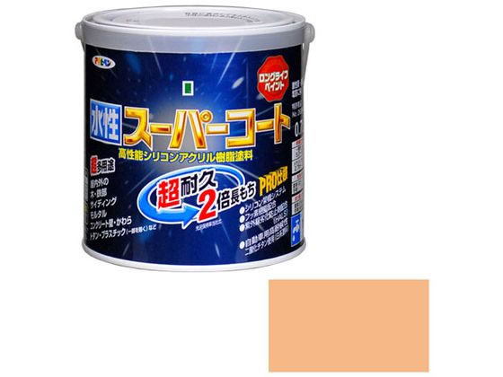 アサヒペン 水性スーパーコート 0.7L ティントローズ