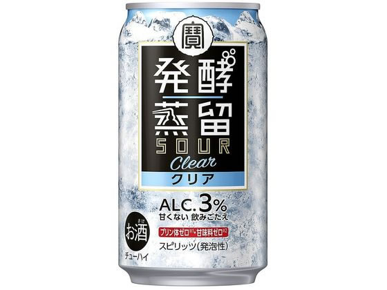 宝酒造 発酵蒸留サワー クリア 缶 350mL