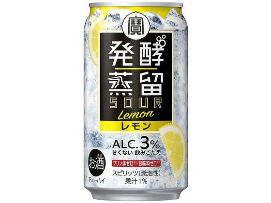 宝酒造 発酵蒸留サワー レモン 缶 350mL