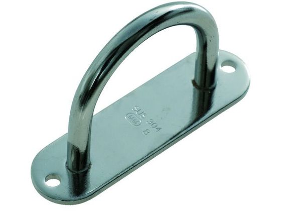 TRUSCO パッドアイワイド ステンレス製 26mm×92mm 1個入 TPD-8W