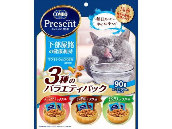 日本ペットフード コンボプレゼント猫おやつ下部尿路3種バラエティ 日本ペットフード コンボプレゼント猫おやつ下部尿路3種バラエティ
