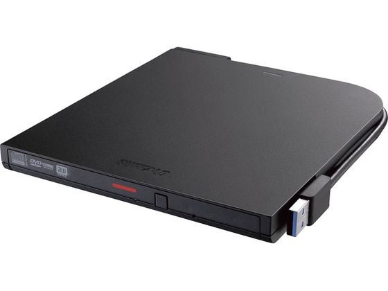バッファロー ポータブルDVDドライブ ブラック DVSM-PTV8U3-BKB バッファロー ポータブルDVDドライブ ブラック DVSM-PTV8U3-BKB