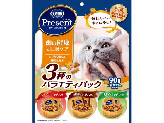 日本ペットフード コンボプレゼント猫おやつ歯口臭ケア3種 日本ペットフード コンボプレゼント猫おやつ歯口臭ケア3種