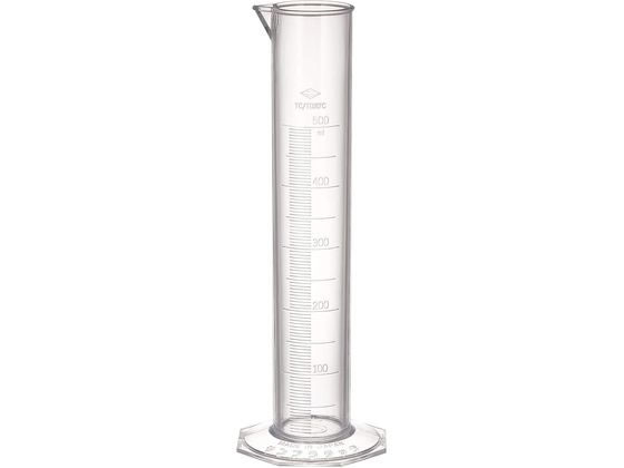 サンプラテック ASケミカルシリンダー1007 500mL 目盛5mL 036214-04