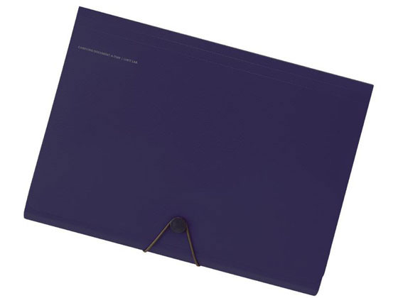 リヒトラブ SMART FIT キャリングドキュメント A4 ネイビー A7589-11 リヒトラブ SMART FIT キャリングドキュメント A4 ネイビー A7589-11