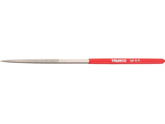 TRUSCO ダイヤモンドヤスリ 鉄工用 8本組 角 GK-8-K TRUSCO ダイヤモンドヤスリ 鉄工用 8本組 角 GK-8-K