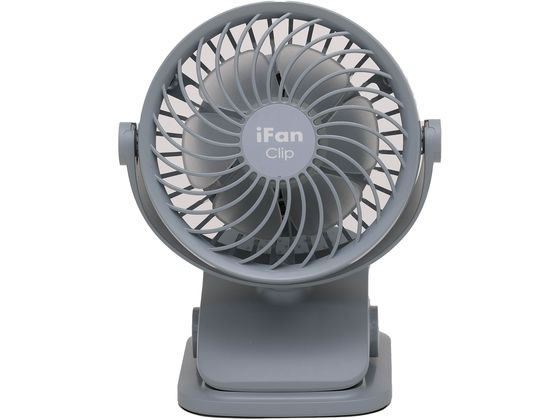 エレス アイファンクリップ2 4WAYデスクファン グレー IF-CL25-GY エレス アイファンクリップ2 4WAYデスクファン グレー IF-CL25-GY