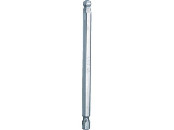 エイト 六角棒ビット テーパーヘッド 対辺6.35mm 溝9mm 単品 対辺寸法6.0mm EA-64 6MMX100 エイト 六角棒ビット テーパーヘッド 対辺6.35mm 溝9mm 単品 対辺寸法6.0mm EA-64 6MMX100