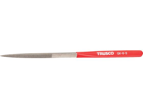 TRUSCO ダイヤモンドヤスリ 鉄工用 8本組 三角 GK-8-S TRUSCO ダイヤモンドヤスリ 鉄工用 8本組 三角 GK-8-S