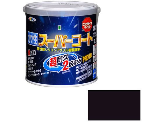 アサヒペン 水性スーパーコート 0.7L オータムブラウン
