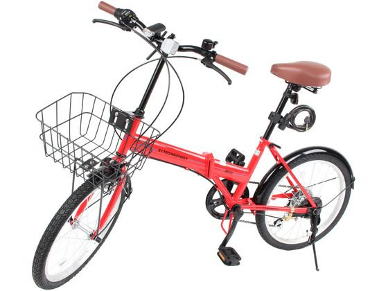 21Technology 折りたたみ 小径車 BL206レッド bl206-red 21Technology 折りたたみ 小径車 BL206レッド bl206-red