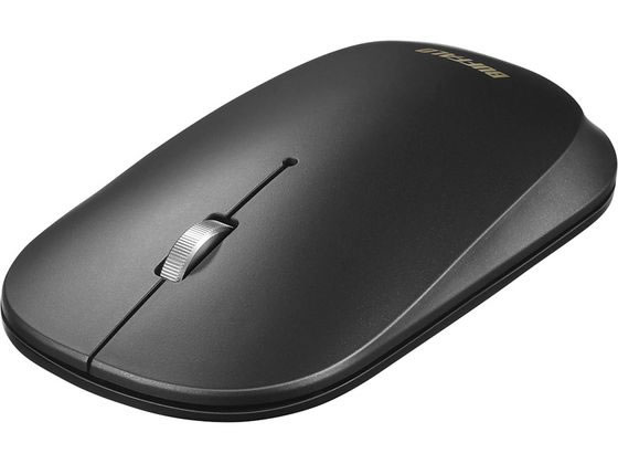 バッファロー 薄型 3ボタン Bluetooth マウス ブラック BSMBB330NBK