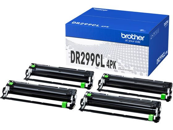 ブラザー 純正ドラムユニット DR299CL 4PK(ドラム4個入りパック) ブラザー 純正ドラムユニット DR299CL 4PK(ドラム4個入りパック)