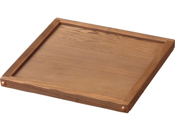 エムテートリマツ 焼杉敷板渕付 18cm M40-414