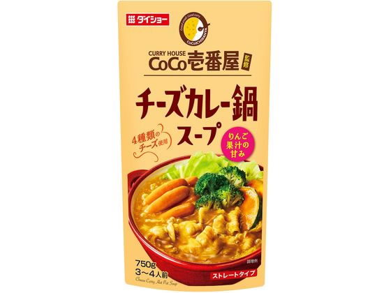 ダイショー CoCo壱番屋 チーズカレー鍋スープ ダイショー CoCo壱番屋 チーズカレー鍋スープ