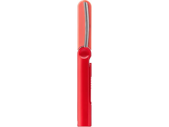 プラス フィットカットカーブ ツイッギーキャップレス SC-110P レッド 36686