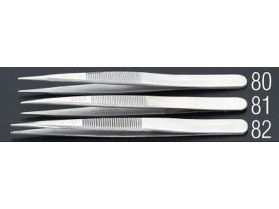 エスコ 精密用ピンセット ステンレス製 0.2×110mm 38 EA595AK-80 エスコ 精密用ピンセット ステンレス製 0.2×110mm 38 EA595AK-80