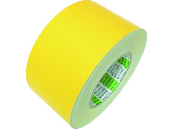 日東エルマテ ラインテープE‐A(BC) 0.16mm×75mm×50m 黄
