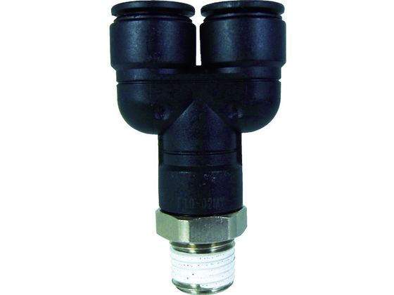 チヨダ ファイブメイルブランチワイ 10mm・R1/4 F10-02MY チヨダ ファイブメイルブランチワイ 10mm・R1/4 F10-02MY