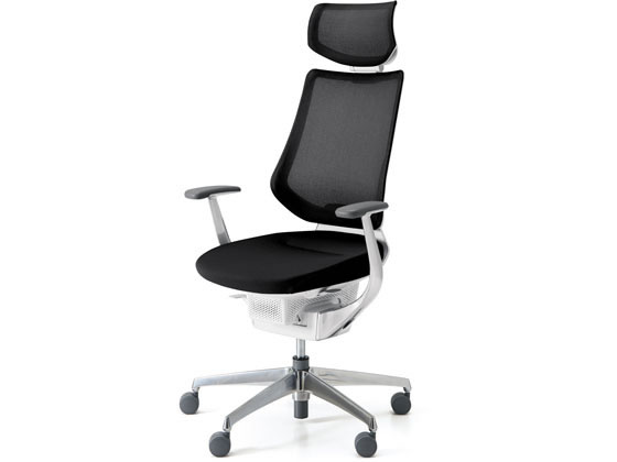 コクヨ イング メッシュ・ヘッドレスト ホワイトシェル アルミ脚 ブラックV コクヨ イング メッシュ・ヘッドレスト ホワイトシェル アルミ脚 ブラックV