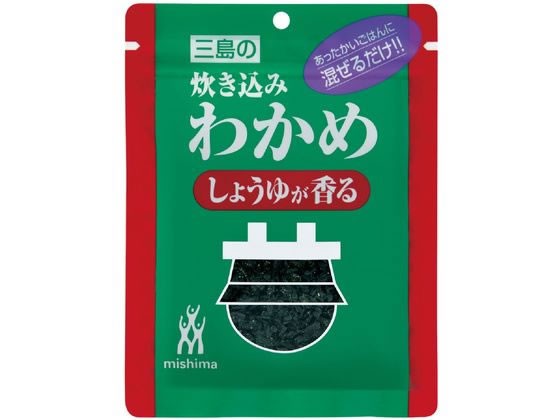 三島食品 炊き込みわかめ しょうゆが香る 22g 三島食品 炊き込みわかめ しょうゆが香る 22g