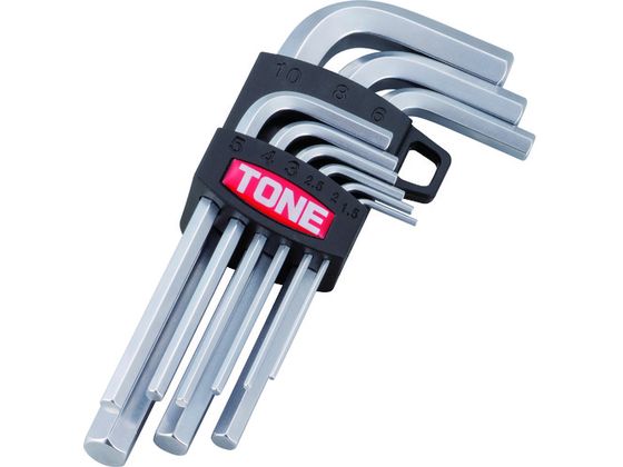 TONE マスターツール六角棒L形レンチセット AS900 TONE マスターツール六角棒L形レンチセット AS900