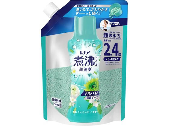 P & G レノア消臭抗菌ビーズグリーン 替 特大 1040ml P & G レノア消臭抗菌ビーズグリーン 替 特大 1040ml