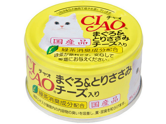 いなばペットフード CIAOまぐろ&とりささみチーズ入り 85g いなばペットフード CIAOまぐろ&とりささみチーズ入り 85g