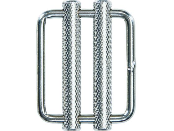 TRUSCO PPベルト専用金具40mm用 ダブルスライドバックル BK-40
