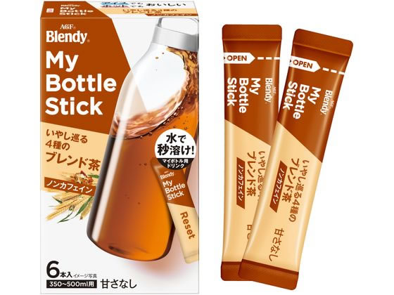 AGF ブレンディ マイボトルスティック 4種のブレンド 茶 6本 67040 AGF ブレンディ マイボトルスティック 4種のブレンド 茶 6本 67040