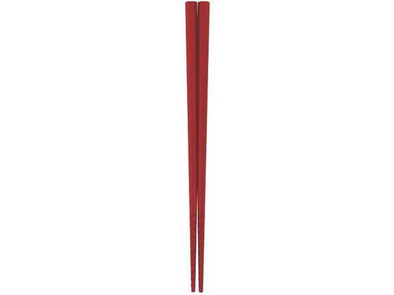 カンダ KDトルネード箸赤22.5cm 454185