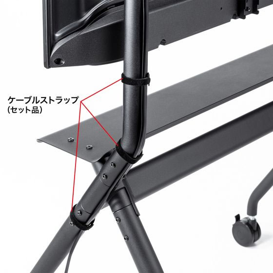 サンワサプライ　ディスプレイスタンド（高耐力）　CR-PL57BK 【中古品】 サンワサプライ ディスプレイスタンド（高耐力） CR-PL57BK