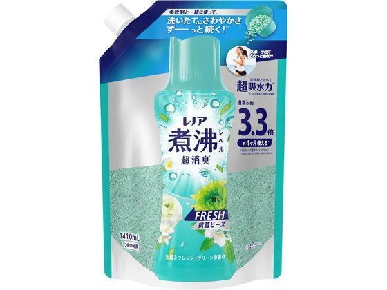 P & G レノア消臭抗菌ビーズグリーン 替 超特大 1410ml P & G レノア消臭抗菌ビーズグリーン 替 超特大 1410ml