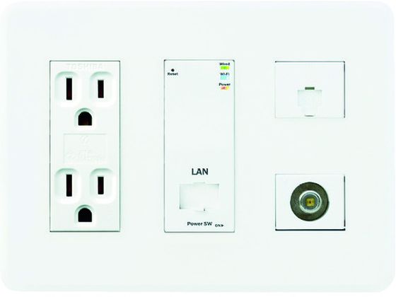 Abaniact 情報コンセント TEL/LAN/TV(4K8K対応)/Wi-F AC-212VTLW-02KIT Abaniact 情報コンセント TEL/LAN/TV(4K8K対応)/Wi-F AC-212VTLW-02KIT