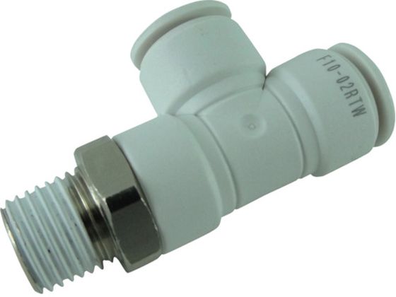 チヨダ ファイブメイルランティ W(白)10mm・R1/4 F10-02RTW チヨダ ファイブメイルランティ W(白)10mm・R1/4 F10-02RTW