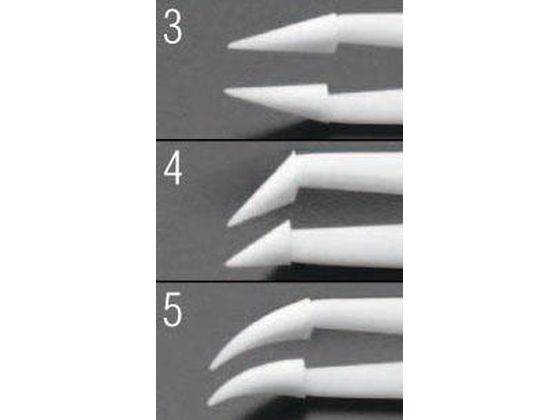 エスコ 精密用ピンセット デルリン製 118mm P6A EA595AM-4 エスコ 精密用ピンセット デルリン製 118mm P6A EA595AM-4