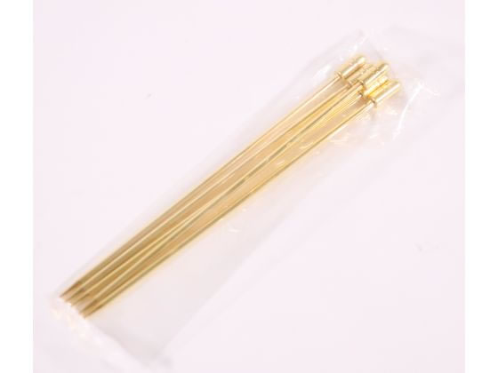 渡駒製作所 カクテルピン 6本入 金メッキ丸棒 280229