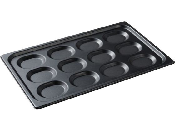 MTI ALオーバルパン nonstick 12個穴 AL1030N12