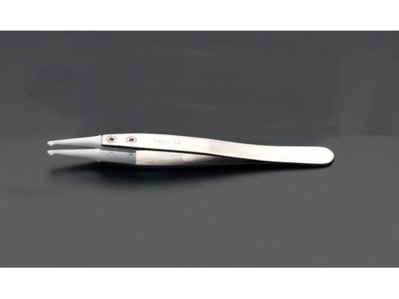エスコ 精密用ピンセット デルリン・ステンレス製 120mm EA595AP-13 エスコ 精密用ピンセット デルリン・ステンレス製 120mm EA595AP-13